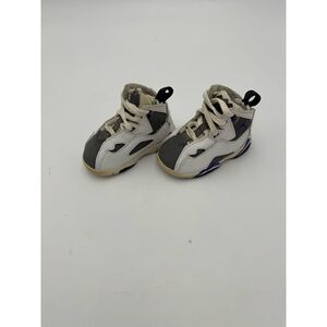 Nike Air Jordan Baby Size 4 Rubber Sole High Top Basketball Sneakers Multicolor